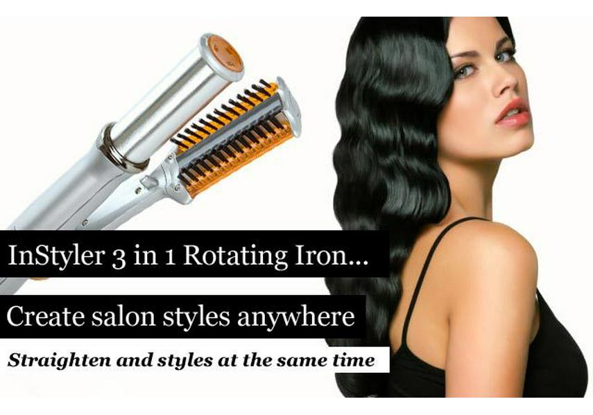 High-Quality Multifunctional Hair Curler & Straightener Comb