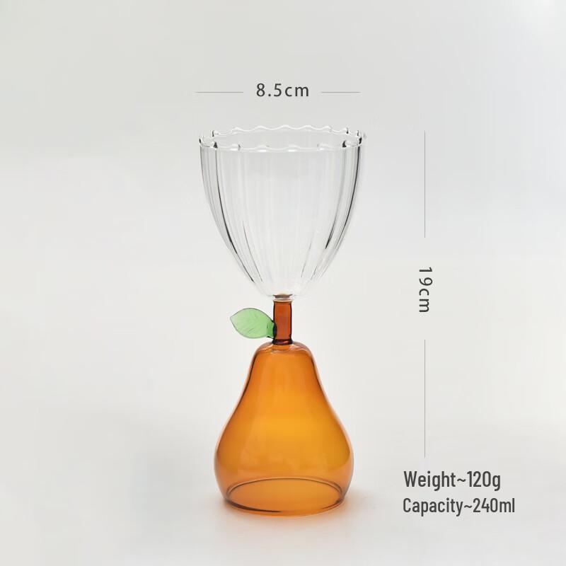 Creative Stemmed Wine and Cocktail Glass