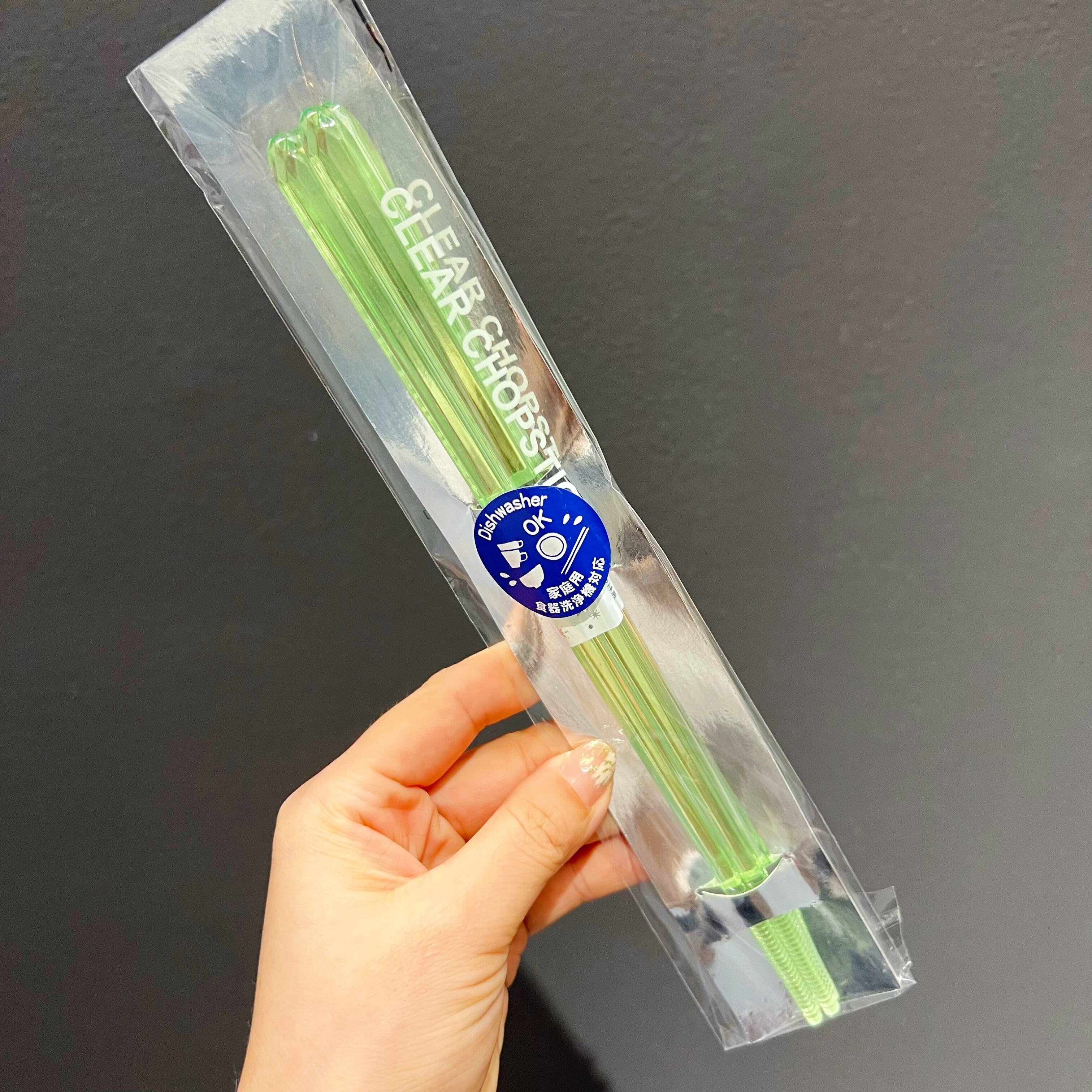 

Acrylic Crystal Chopsticks Candy Colors Plastic Transparent Chopsticks Fashion Home Anti-slip Mildew Proof Anti-scald Tableware