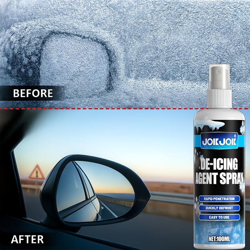 Multifunctional Snow Ice Remover Spray, Quick Thawing & Long-Lasting Protection, Ideal for Car Windshield, Windows,Doors,Mirrors