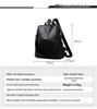 Large Capacity Women's Retro Fashion Backpack - Versatile European & American Style for Commuting