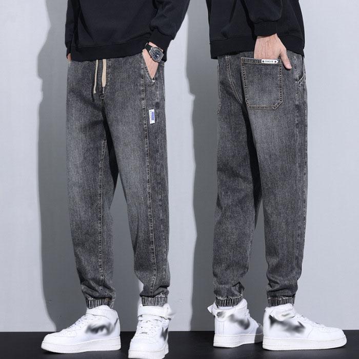 

Мужские джинсы осень и зима новый тренд ретро мужские брюки эластичные прямые брюки с добавлением флиса и увеличенный повседневный размер 4XL