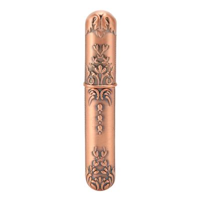 Sewing Needles Case Vintage Portable Metal Embroidery Needle Holder for Hand Sewing Needles Rose