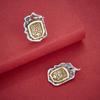 990 Sterling Silver Tibetan God of Wealth Zhakilam Pendant for Women - Charm for DIY Beading, Weaving, Bracelets, and Necklace Accessories