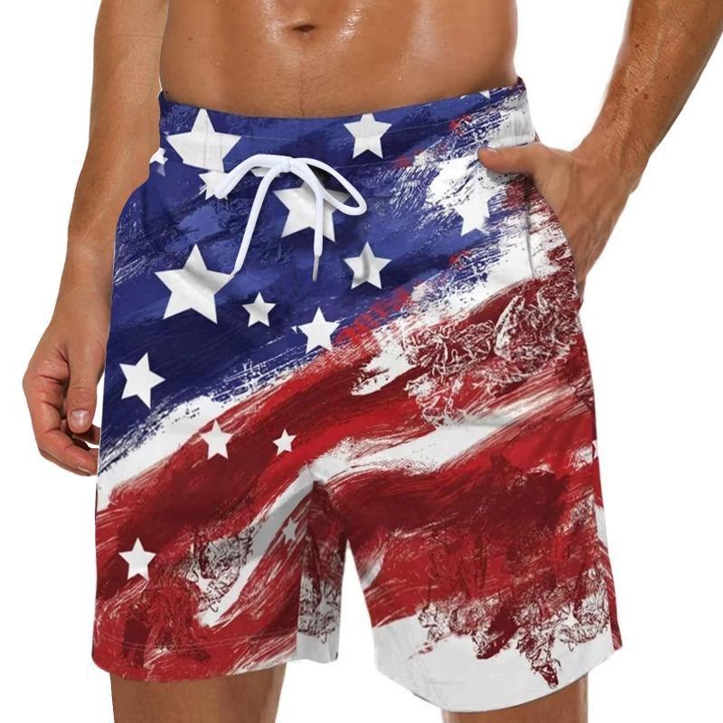 Men Summer Board Shorts 3D Printed Beach Shorts Pants Swimsuit Woman 2024 New Swim Trunks Beach Volleyball Sport Gym Short Pants