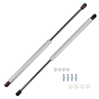 Motoforti Universal Lift Support Struts, 20"/500mm, 150lb/668N/67.5kg, Silver Tone, Set of 2
