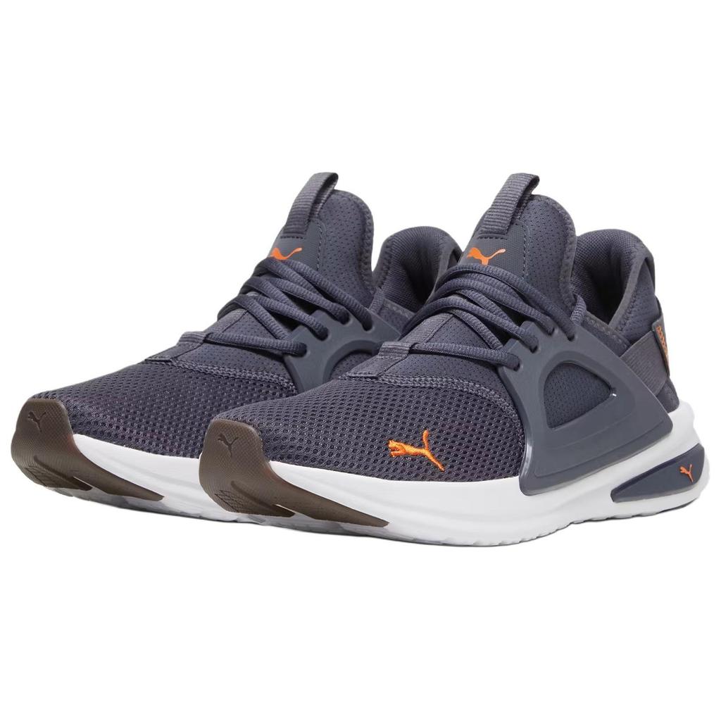 Puma Softride Enzo Evo Galactic Grey Rickie Orange Unisex Sneakers Gum 377048-24