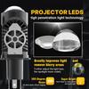 1/2Pcs Auto H4 Projector Lens LED Car Headlight Bulbs 150W CANBUS Turbo Auto Bulb H4 Led Motorcycle High Low bulb 12V 24V 6500K