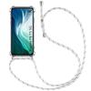 TPU Case - E.F.CONNECTION - for Xiaomi Mi 11i - Reinforced Protection - Adjustable Shoulder Strap - Transparent