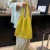 and-Woven Bag Women Handmade Hollow Handbag Female Shoulder Bag Big Capacity Summer Casual Travel Beach Tote Purse