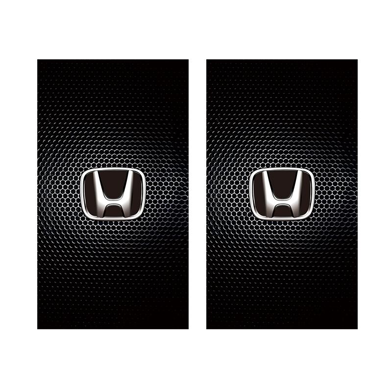 

Car Emblem Center Pillar Sticker Auto Door Decorative Stickers For Honda Civic Accord Fit Jazz Pilot CRV Odyssey Passport City
