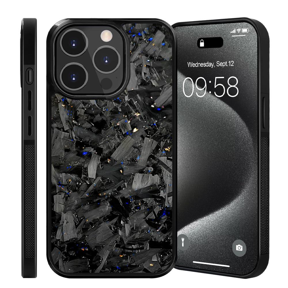 New Magsafe Cases for iPhone 15 Pro Max Real Forged Carbon Fiber for iPhone 16 13 14 12 11 14Plus 13Pro 11Promax Anti-fall Case
