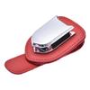 1Pcs Car Glasses Holder Universal Car Visor Sunglasses Holder Clip Leather Eyeglasses Hanger And Ticket Card Clip Eyeglasses