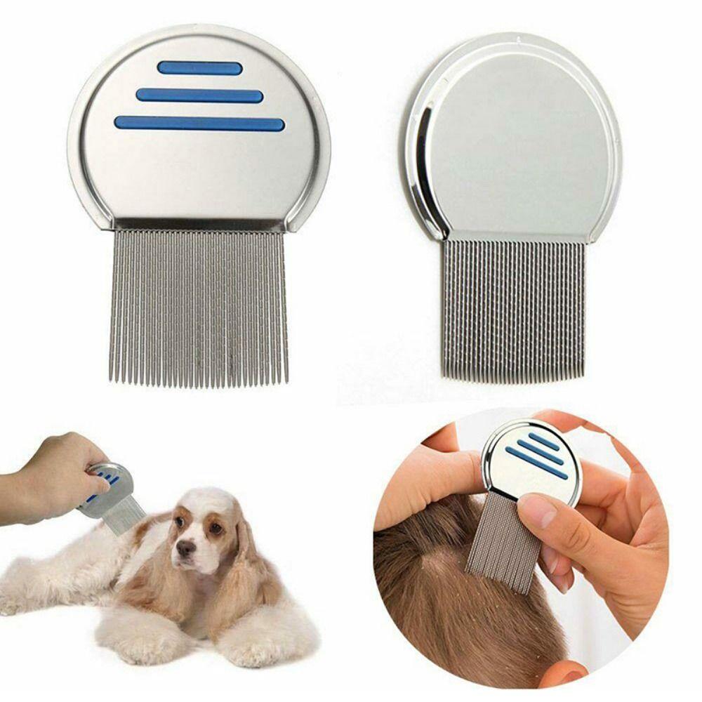 

Blue/Green/Red Terminator Lice Comb Super Density Teeth Pet Flea Cleaning Comb for Dogs