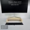 Wood display Stand Riser, sturdy Pine, Ergonomic Desktop Organizer Ash Color 50*20*7cm