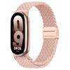 Nylon Braided Loop Strap for Xiaomi Band 10 9 Adjustable Magnetic Buckle Replaceable Bracelet for Mi Band 8 9 Correa Accessories