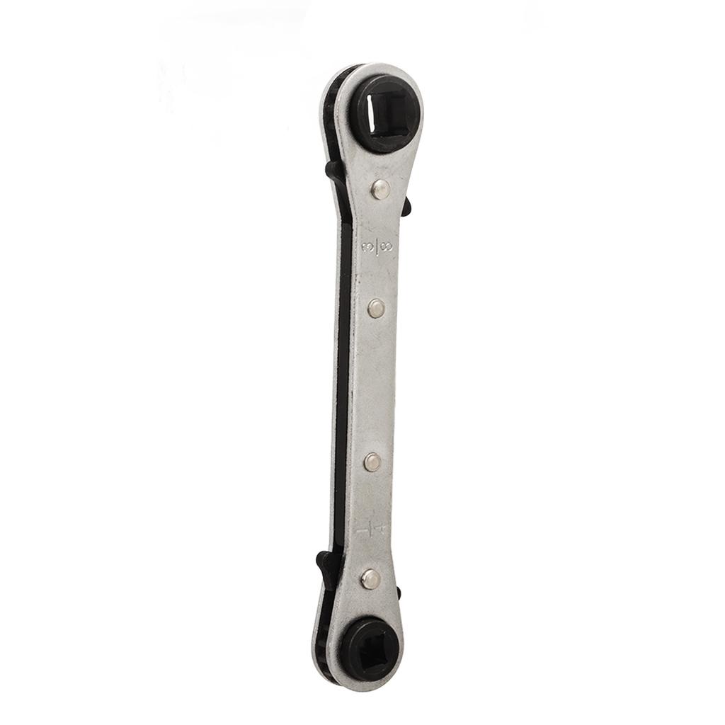 Ratcheting Service Wrench Refrigeration Reliable Wratchet Spanner Tool for Air Conditioning Repair