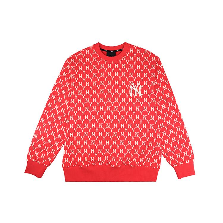 New MLB New York Yankees Sweatshirts Unisex Red 31MTM2041-50R
