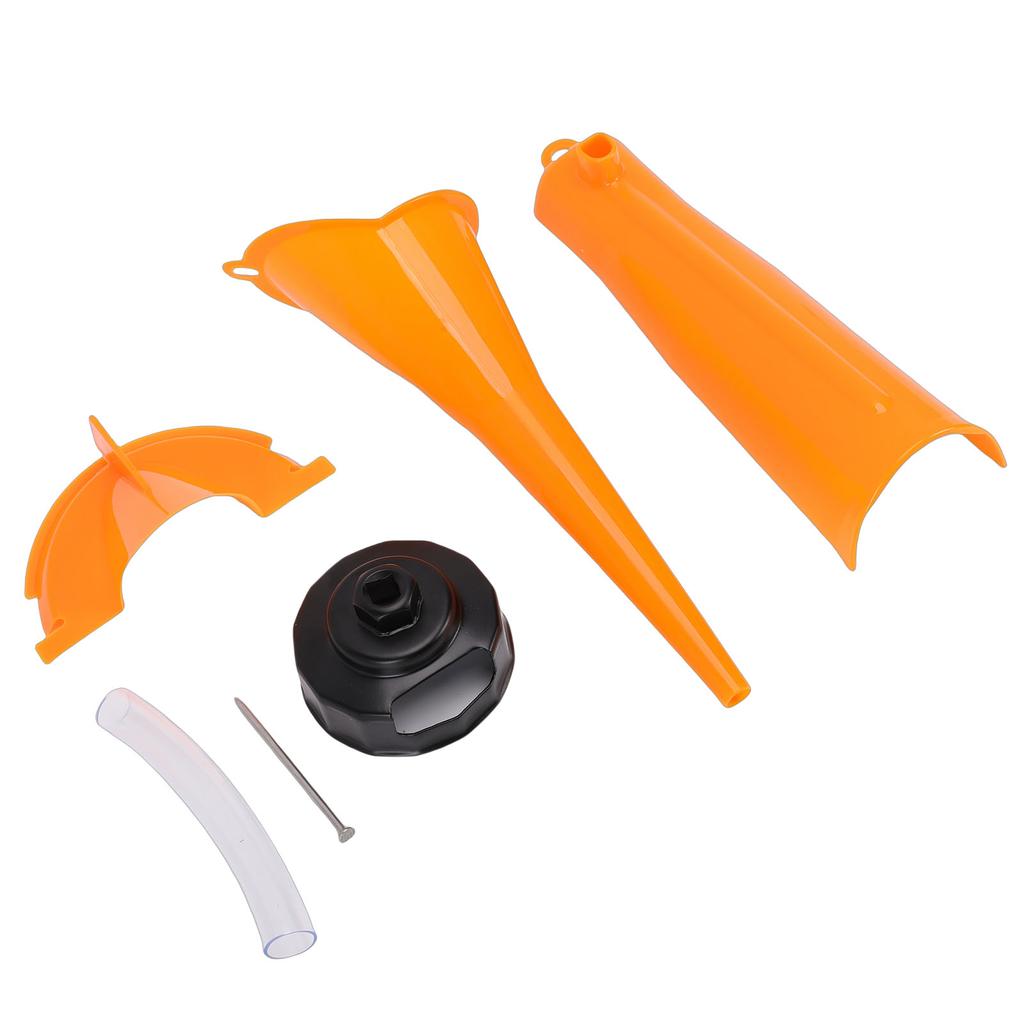 Motorcycle Oil Change Kit Replacement for   Multifunctional Drip Proof Oil Filter Wrench Crankcase Filling Tool Funnel Set