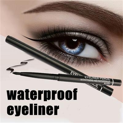 Automatic Rotating Waterproof and Long-lasting Eyeliner Black and Brown Gel Eyeliner