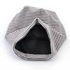 Gorros de rayas de moda para mujer, gorros de punto suaves, gorros transpirables informales para exteriores para hombre, gorros de otoño y primavera