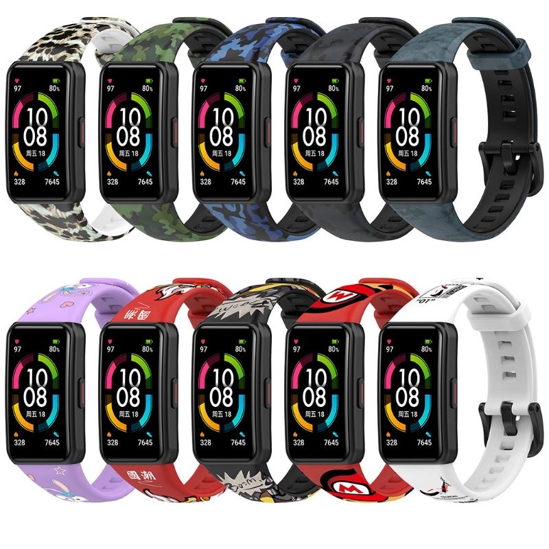 Band 6/6 Pro Bands Adjustable Sports Silicone Replacement Straps Wristbands Bracelet-Waterproof