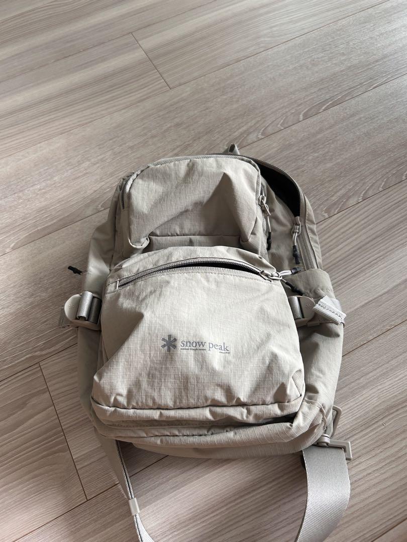 

[USED] Snow Peak Beige Backpack Bag