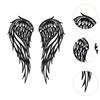 2x Angel Wing Wall Art Collection Birthday Gift Fireplace Crafts Bedroom Decoration Wall Sculpture Wall Mounted Iron Ornament