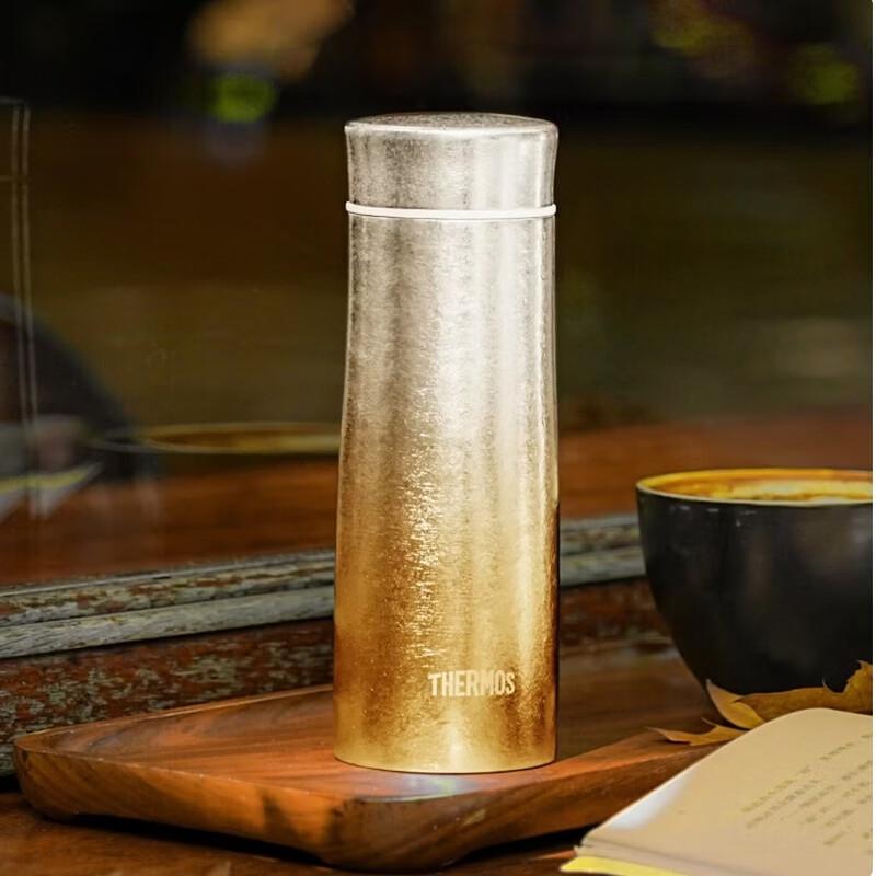 THERMOS Vista Series Tough Feather Titanium Desktop Cup