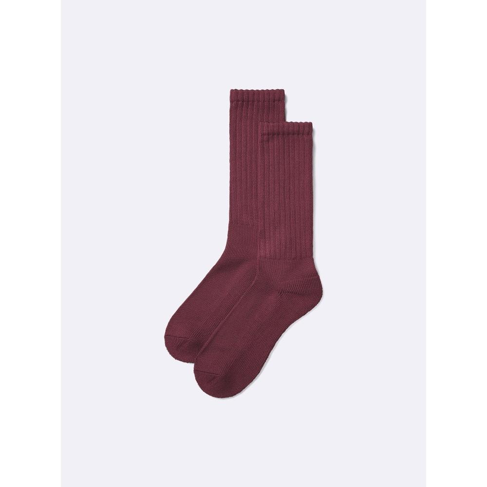 Gu By Uniqlo Style Heat Socks  Color Rib 