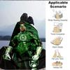1 Peça Manta Anel do Lanterna Verde Fibra de Poliéster, Conforto para Todas as Estações para Sofá, Cama, Escritório, Carro, Acampamento, Decoração de Casa e Presente Ideal, Conforto no Escritório