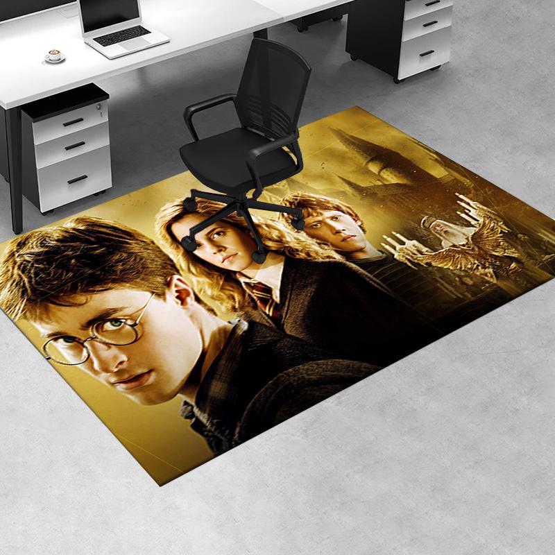 

Harry Potter and the Goblet of Fire Poster Print Office Mat Home Decor Office Desk Chair Rugs Chair Carpet for office Chair Mat Gift For Hal 60cm by 90cm