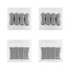4pcs ABS Toilet Cover Spacers Quick Installation Design NonSlip Toilet Seat Boosters Toilet Lid Bumper Household Use