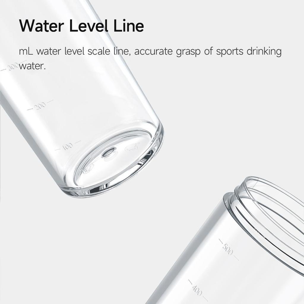 Xiaomi Mijia 600ML bærbar vannkopp tevannseparasjon med filtersport med vannnivåskala