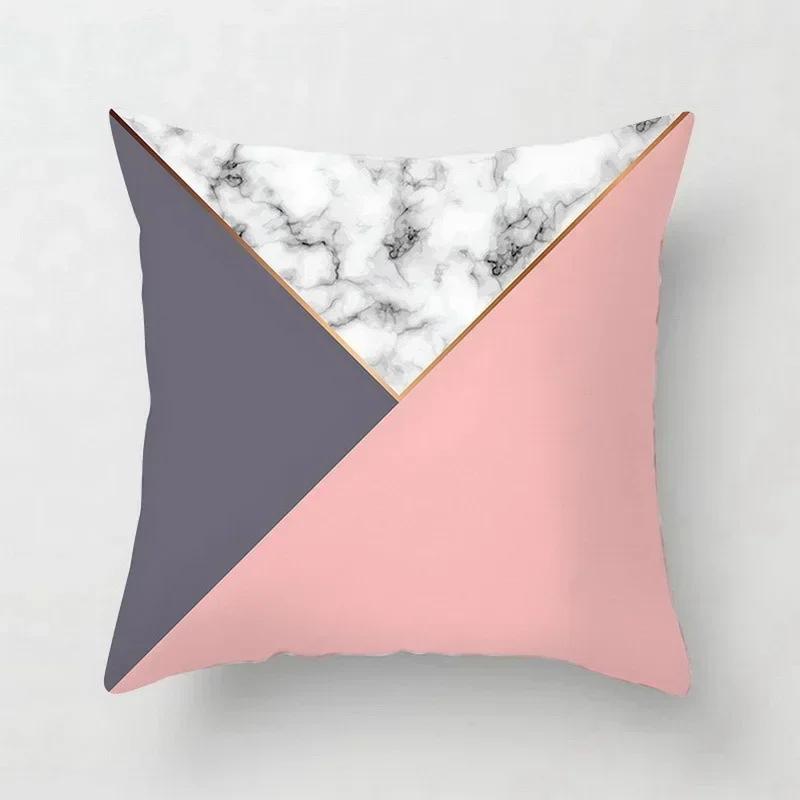 45*45cm Geometric Pillow Cover Abstract Pillow Case Throw Pillows for Living Room Sofa Home Decor Car Seat Pillowslip Hotel