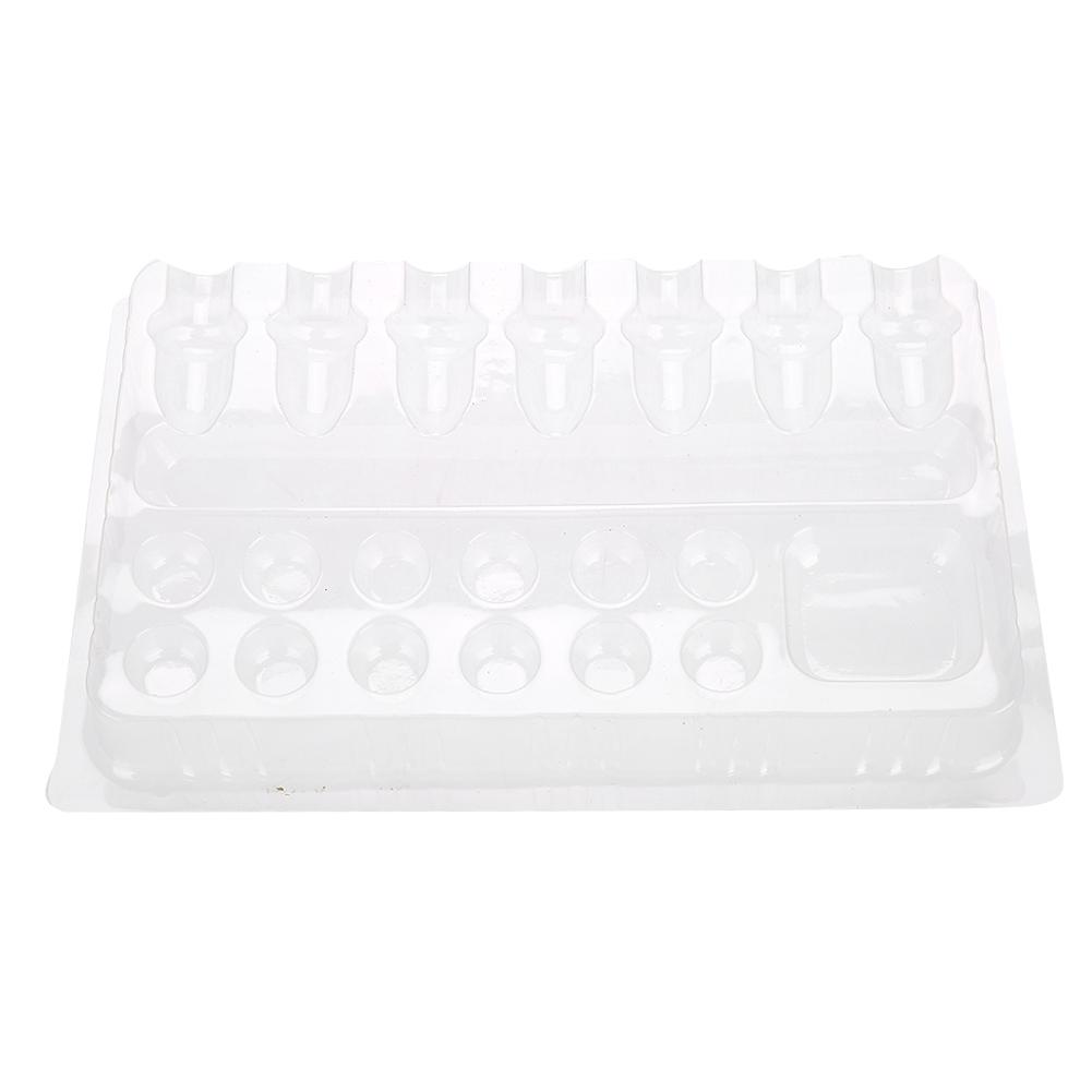 Pro 20pcs Trays Clear Disposable DGT Plastic Tattoo Cartridge Needle Holder Stand