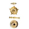 Set of 2 Brass Nilavilakku Kerala Diya Oil Lamp Stand for Home Decor Puja Room Temple Mandir Office Festival Panchmukhi Diya Decorations Items