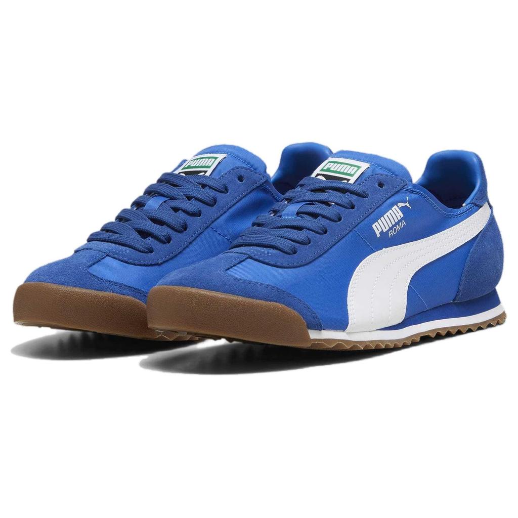 Puma Roma OG Nylon Comfortable Versatile Low-Top Lifestyle Sneakers Unisex Sneakers Blue White 362408-41