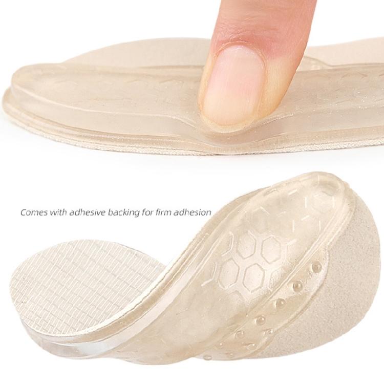 Cushioned Adhesive Heel Inserts with Silicone Paaded Soft Flannel Fabric Heel Grip for Protective Secures Fit in Shoes