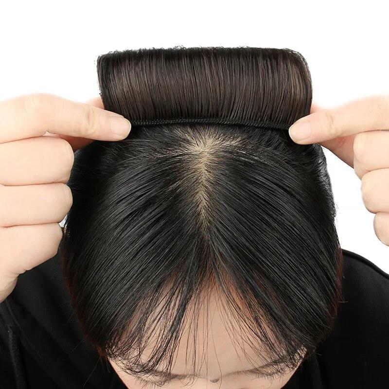 1ks Neviditelná nadýchaná vložka do vlasů pro ženy Polštář Stabilní Pohodlná Hřebenová vložka z vláken pro vysoké teploty Nástroje pro úpravu vlasů Káva