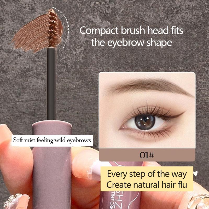 4 Colors Eyebrow Tint Waterproof Long Lasting Brown Color Eyebrow Gel Paint Eyebrow Tint Makeup Tool Brow Enhancer Cream