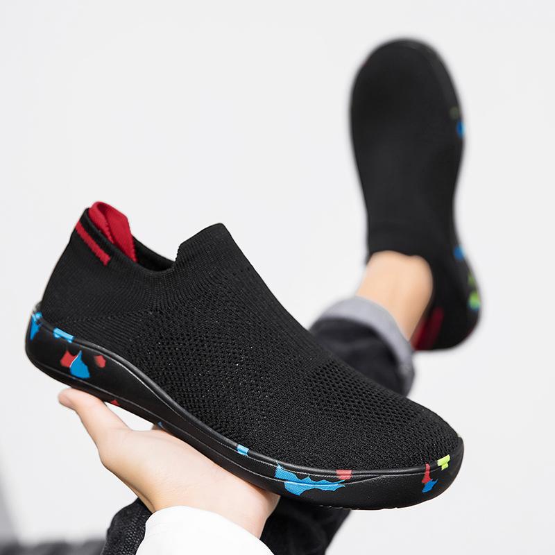 Fashion Wide and thick toe box Barefoot Shoes for Men Outdoor Trail Running Minimalist Walking Shoes Lightweight and Breathable Unisex