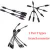 PV Connector Y Type Parallel Connection Solar Panel System Waterprrof Connector Branch Two Pieces Solar Cell Connect Plug