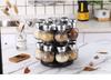 Rotating12Pcs Condiment Set Spice Jar StorageBox HomeKitchen Cruet Condiment Bottle Coffee Sugar Seal Jar Container Rack