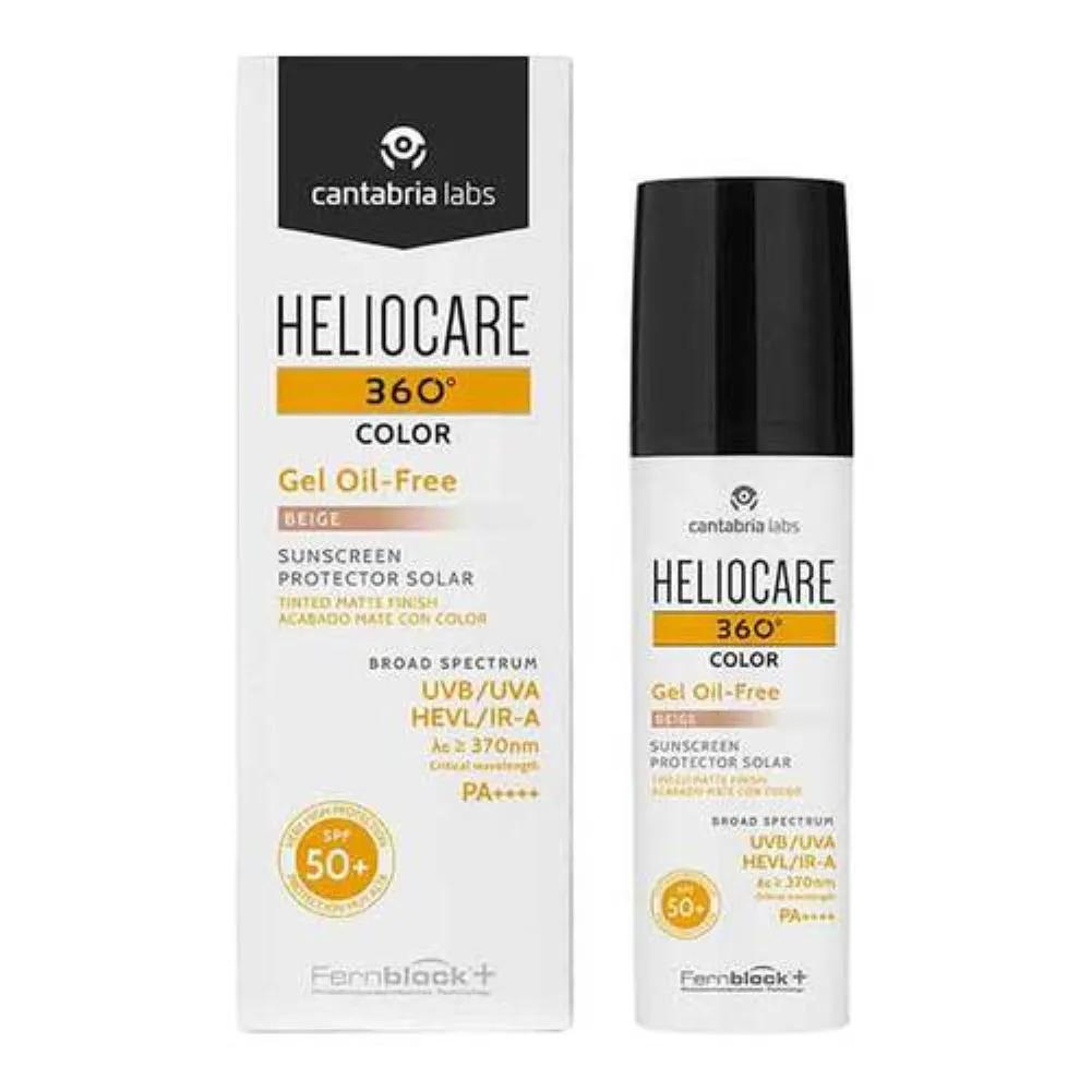 HELIOCARE Sun Cream 360 Color Gel Oil-Free Beige SPF50+, 50ml