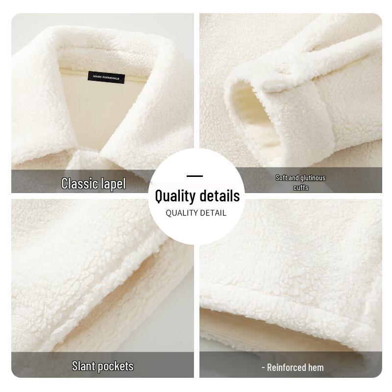 Mark Fairwhale Men's Fleece Collared Jacket