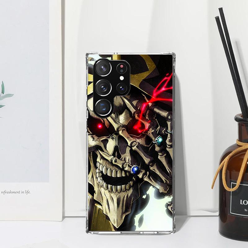 Overlord Anime Phone Case For Samsung Galaxy S26 S25 Edge S24 FE S23 S22 Ultra S21 Plus S20 + Art Fundas Back Cover Galaxy S25 S