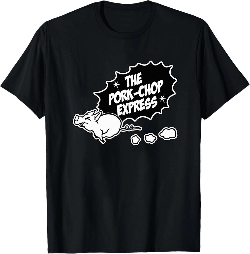 Pork Chop Express T-Shirt Big Trouble In Little China Jack Burton Lo Pan DVD Tee