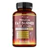Premium Fat-Burning Capsules for Women - Contains Green Tea Extract - Carbohydrate Blocker - Weight Management Aid 120 Capsules