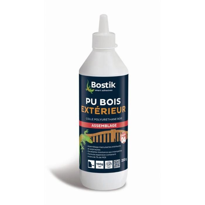 Colle PU Bois BOSTIK - Biberon De 250 G - 30610791